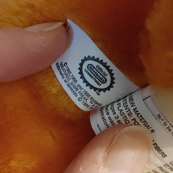 Vintage Pokemon Plush Charmander - Picture 4 of 7